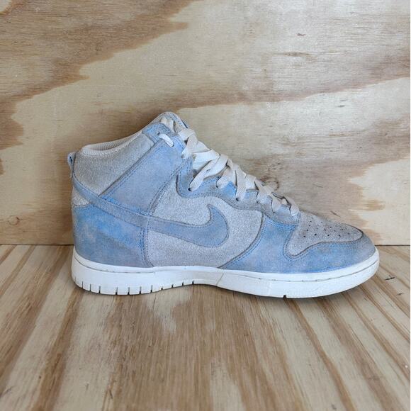 Nike - Dunk High - Sneakers - Worn Blue - Women's - 8 - FD0882-400 - Picture 5 of 9